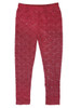 Mimi & Maggie Burgandy Craft Market Collection Lacey Leggings- FINAL SALE Mimi & Maggie Burgandy Craft Market Collection Lacey Leggings- FINAL SALE