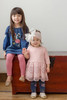 Mimi & Maggie Pink Tranquil Garden Happy Stripe Legging Mimi & Maggie Pink Tranquil Garden Happy Stripe Legging