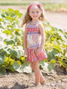 Mimi & Maggie Multicolor Tuscan Village Collection Summer in Tuscany Romper- FINAL SALE Mimi & Maggie Multicolor Tuscan Village Collection Summer in Tuscany Romper- FINAL SALE