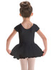Motionwear Black Cap Sleeve Tutu Leotard-FINAL SALE Motionwear Black Cap Sleeve Tutu Leotard-FINAL SALE