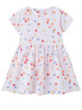 Petit Bateau Dot Print Dress w/ Bow- FINAL SALE Petit Bateau Dot Print Dress w/ Bow- FINAL SALE