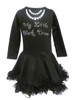My Little Black Dress Full Ruffle Chiffon Dress