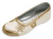 Ivory w/ Gold Flower Embroidered Ballet Flat Shoes Ivory w/ Gold Flower Embroidered Ballet Flat Shoes