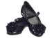 Black Patent Kids Flats With Crystal Bead Bow- FINAL SALE Black Patent Kids Flats With Crystal Bead Bow- FINAL SALE
