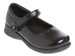 Black Josmo Flower Velcro Mary Jane School Shoes Black Josmo Flower Velcro Mary Jane School Shoes