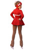IceDress Red Thermal Bows Skating Dress IceDress Red Thermal Bows Skating Dress