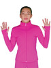 ChloeNoel Fuchsia Fleece Jacket w/ Thumb Holes &  Custom Crystal Design ChloeNoel Fuchsia Fleece Jacket w/ Thumb Holes &  Custom Crystal Design
