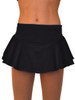 ChloeNoel Black Circle York Sparkle Velvet Skirt