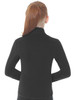 Mondor Black Polartec Jacket w/ Rhinestones Design At Front Mondor Black Polartec Jacket w/ Rhinestones Design At Front