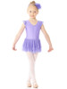 Mondor Ballerina Lilac Lolly Short Sleeve Dress