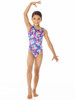 Mondor Flower Burst Printed Leotard