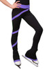 ChloeNoel Purple Spiral Pants w/ Crystals ChloeNoel Purple Spiral Pants w/ Crystals