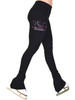 ChloeNoel 3" Waist Band w/ Skate/Fuchsia Snowflake Skate Pants ChloeNoel 3" Waist Band w/ Skate/Fuchsia Snowflake Skate Pants