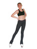 ChloeNoel Black Elite 3 inch Waist Band Pant w/ Color Cuffs & Front Pocket ChloeNoel Black Elite 3 inch Waist Band Pant w/ Color Cuffs & Front Pocket