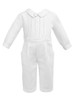 Sarah Louise Boy's White Trouser & Top