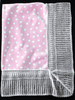 Pink Blanket w/ White Polka Dots Pink Blanket w/ White Polka Dots