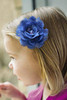 Bows Arts Mauve Mini Sparkle Chiffon Flower Bows Arts Mauve Mini Sparkle Chiffon Flower