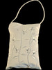 Ivory Rhinestone Money Bag