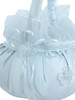 Blue Lace Satin Flower Basket