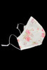 Adult Floral 2-Ply Face Shaped Mask Adult Floral 2-Ply Face Shaped Mask