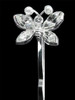 Silver Butterfly Bobby Pin Silver Butterfly Bobby Pin