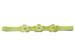 Lime Three Flower Infant Headband Lime Three Flower Infant Headband