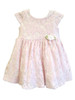 Us Angels Dusty Rose Fuzzy Lace Cap Sleeve Tie Back Dress Us Angels Dusty Rose Fuzzy Lace Cap Sleeve Tie Back Dress