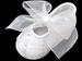 Will'beth White Christening Shoes