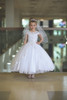 Angels Garment DR-2206 Cap Sleeve Embroidered Lace Gown Angels Garment DR-2206 Cap Sleeve Embroidered Lace Gown