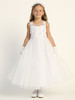 Swea Pea and Lilli SP723 Embroidered Tulle with 3D Flowers Swea Pea and Lilli SP723 Embroidered Tulle with 3D Flowers