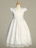 Swea Pea & Lilli SP213 Satin & Embroidered Tulle w/ Sequins Swea Pea & Lilli SP213 Satin & Embroidered Tulle w/ Sequins
