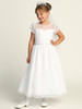 Swea Pea & Lilli SP212 Embroidered Tulle w/ Sequins & Rhinestone Belt Swea Pea & Lilli SP212 Embroidered Tulle w/ Sequins & Rhinestone Belt