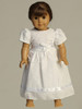 Swea Pea & Lilli SP220Z Cotton Eyelet Doll Dress