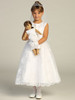 Swea Pea & Lilli SP742Z Corded Embroidered Tulle w/ Sequins Doll Dress