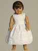 Swea Pea & Lilli SP219Z Cotton Dress w/ Lace Trims Doll Dress