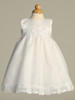 Swea Pea & Lilli Catherine Satin & Tulle Dress w/ Cape Bonnet