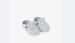 Petit Ami Boys Blue Christening Crochet Loafers