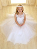 White Sweetheart Lace & Tulle Gown