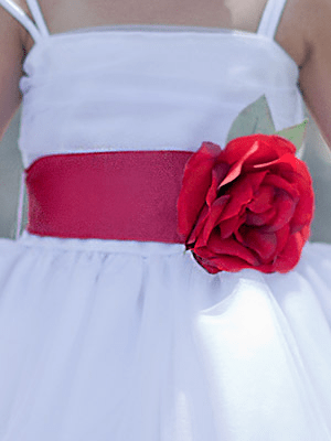 Flower Girl Sashes