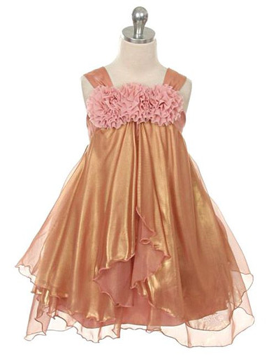 white christmas dresses Sweet and Gentle Chiffon Midi Dress in Coral L / Coral