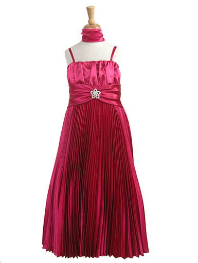 fuchsia pleated dress Fuchsia Pleated Maternity Halter Dress PinkBlush