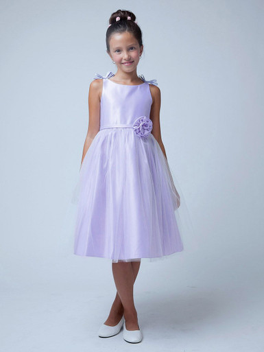 light purple flower girl dresses Flower Girl Dress Wisteria Light Purple