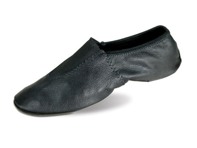 バレエ GYMNASTICSHOES dansh-363-z-black-leather-