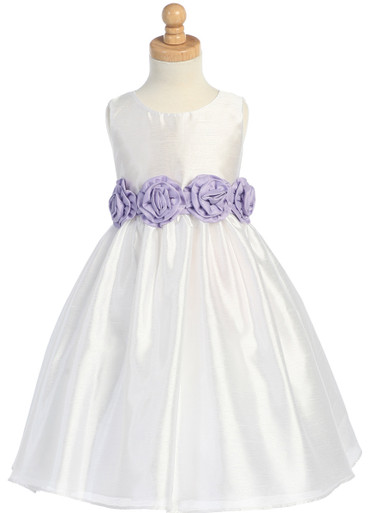 open lace back dress Special Pleat Organza Ruffle and Taffeta Dress – John Paul Ataker main image 1