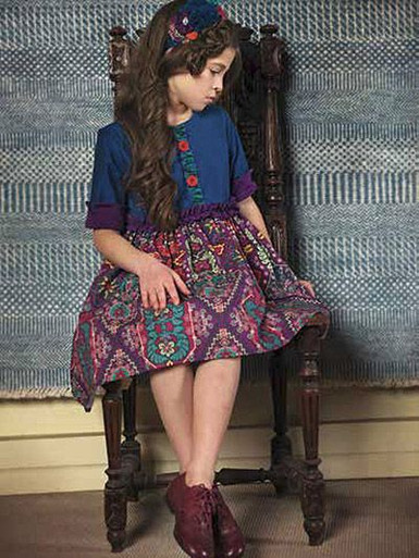 persnickety holiday dress Purple Persnickety World Market Maggie Dress - Size: 4