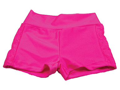 ★2025SS新作★glowny★LACE BREEZE SHORTS neon-pink-lace-shorts-