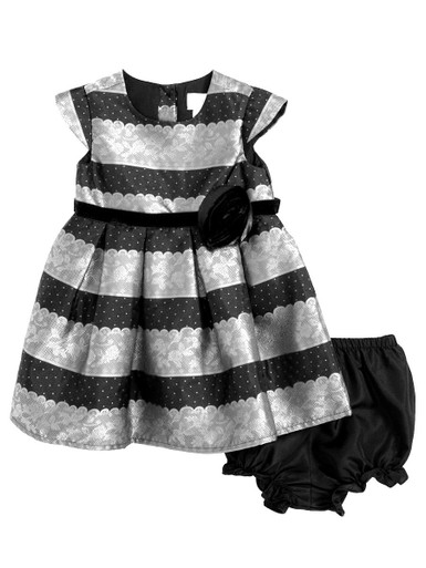 deep v black maxi dress Marie-Chantal, Baby Girls Dress, 3-6 Months– KIDSWEAR COLLECTIVE main image 1