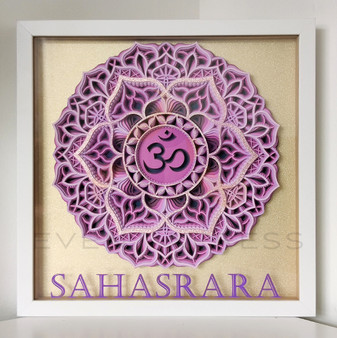 Sahasrara Crown Chakra Frame