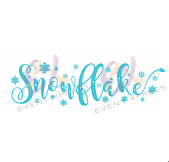 Snowflake XL Prop Sign