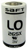 Saft LO26SX Battery - 3V Lithium D Cell